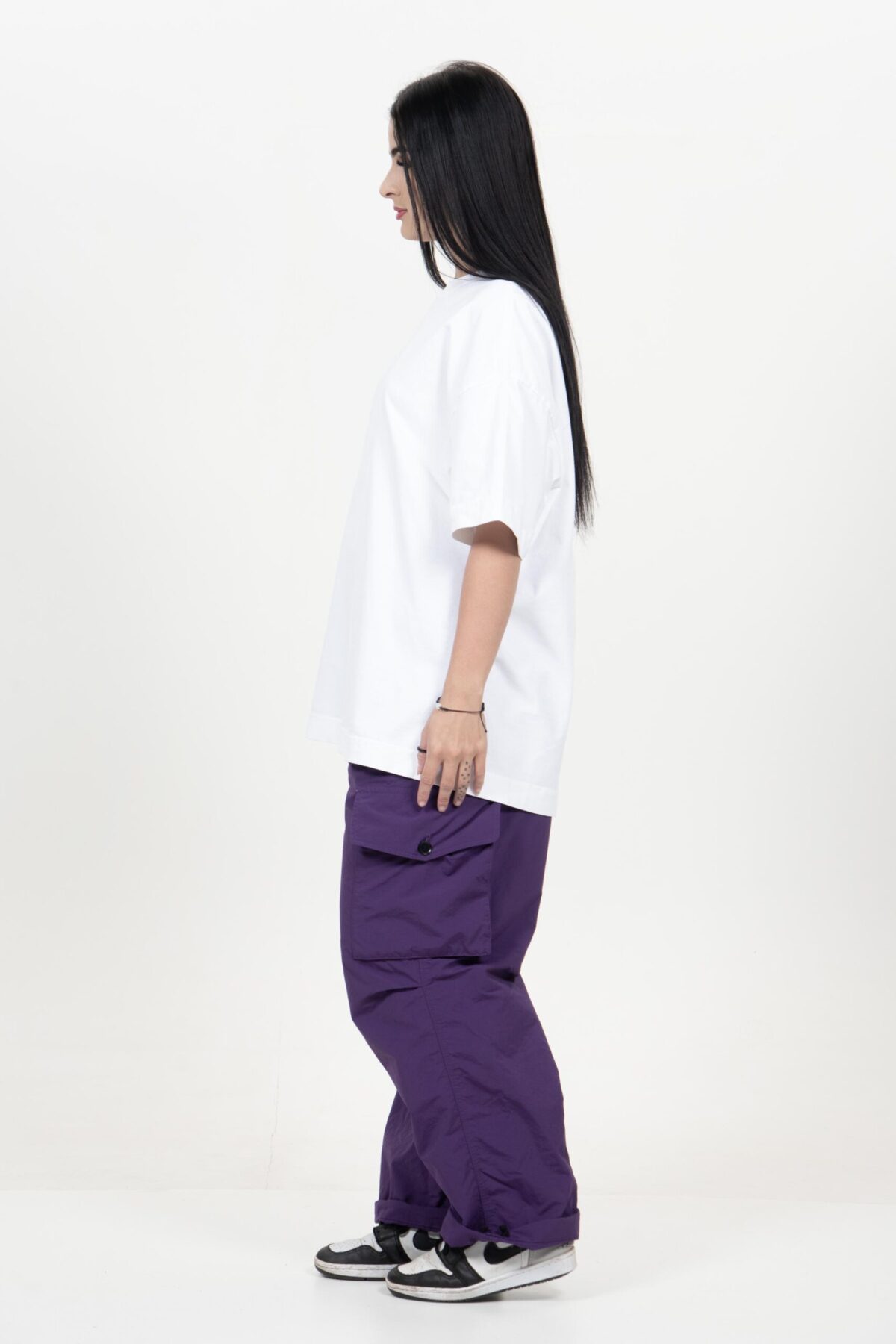Camiseta Oversized Everyday Básica Branca