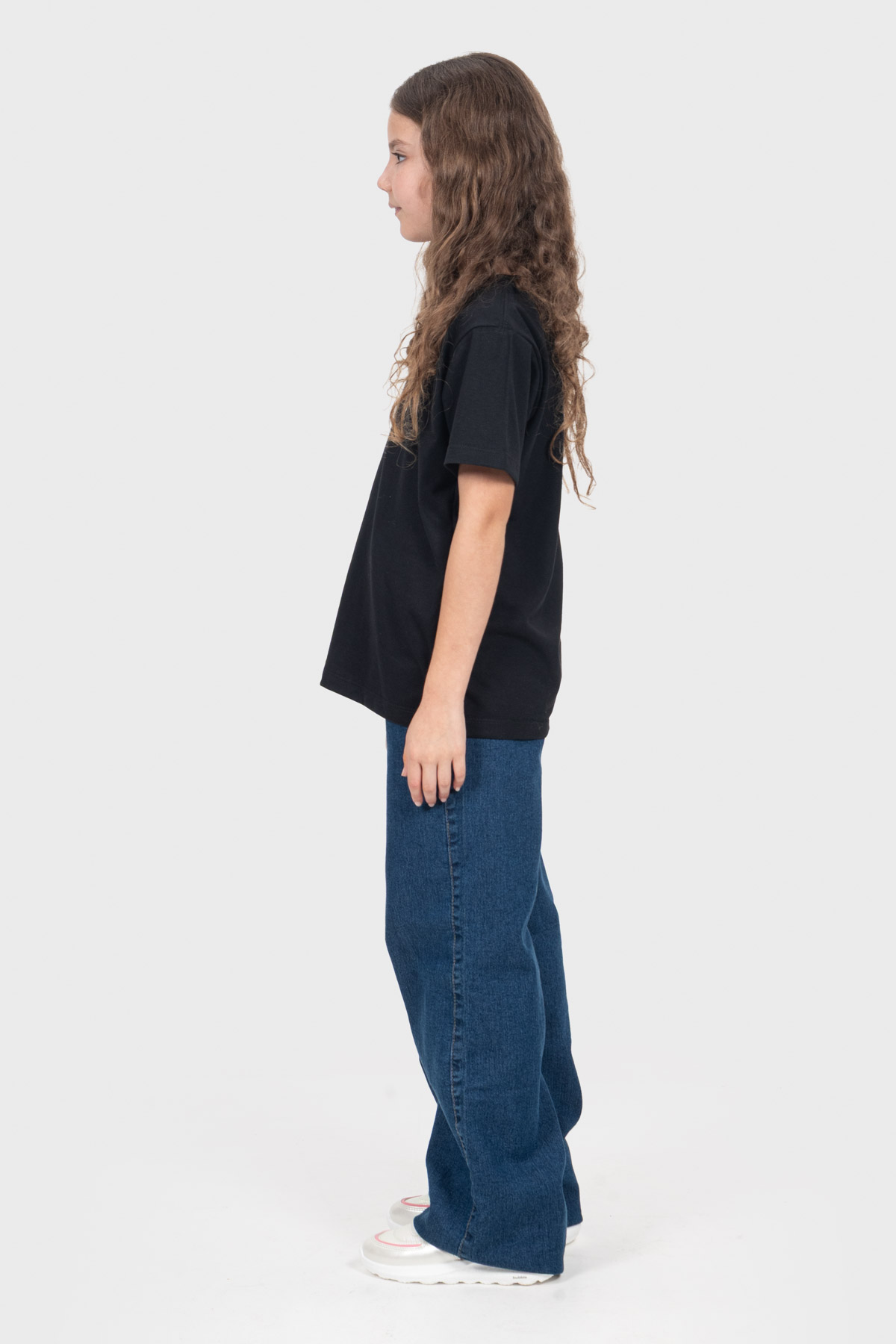 Camiseta Infantil Básica | Preta Brand Liso