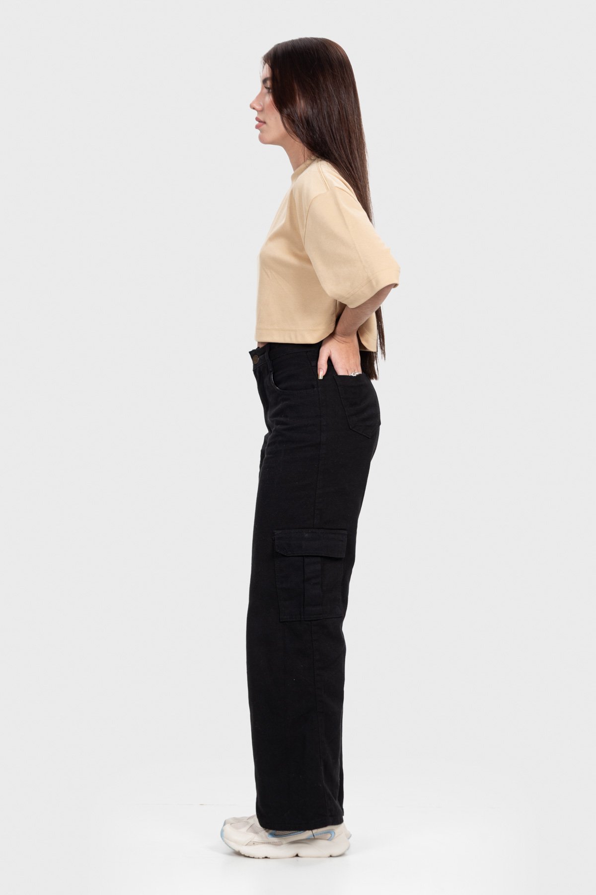 Cropped Over Everyday Básico | Areia Brand Liso