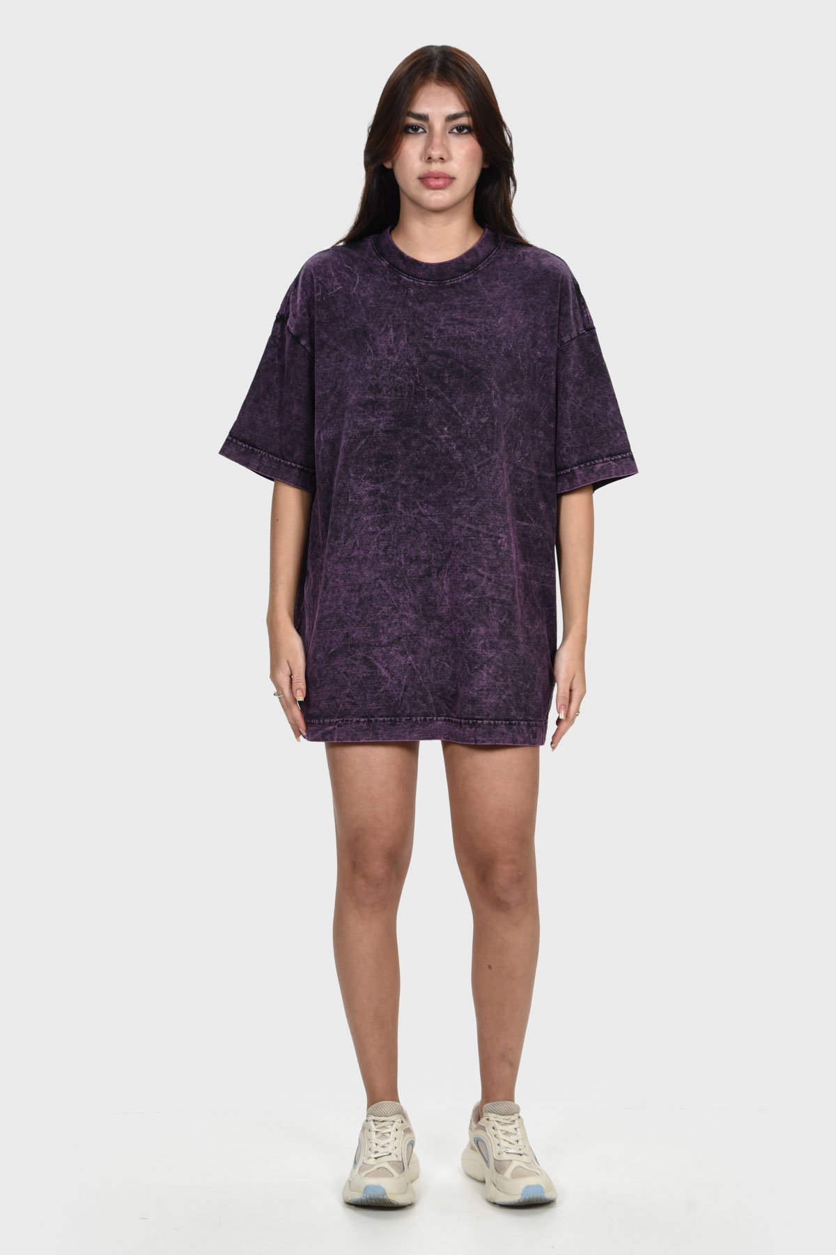 Oversized Burn Prime Básica | Violet Brand Liso